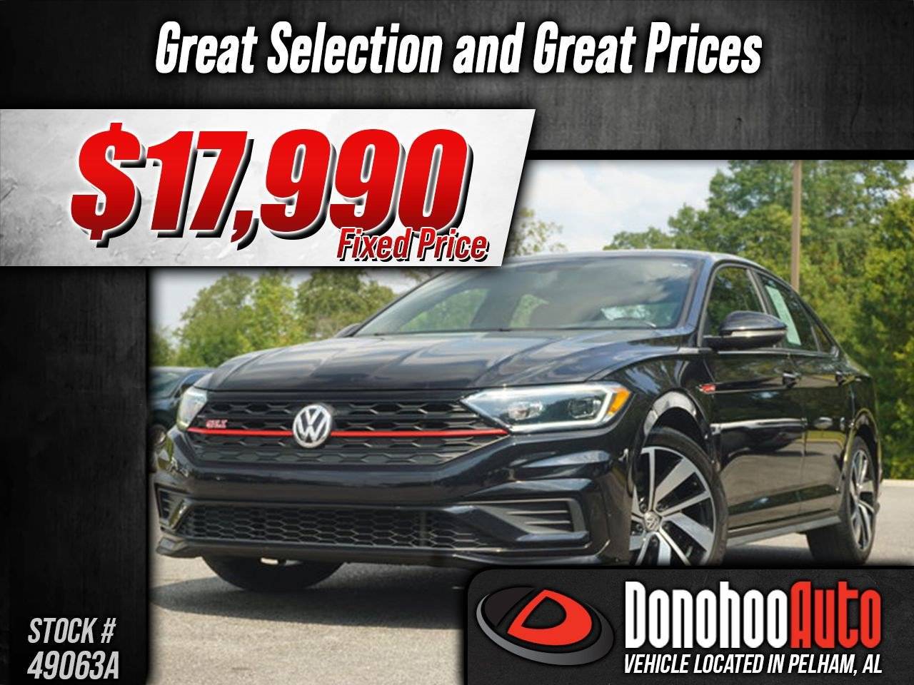 2019 Volkswagen Jetta GLI S — Sedan — 66,885 mi — Pelham, AL