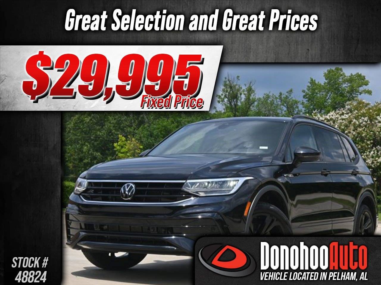 2024 Volkswagen Tiguan SE R-Line Black — SUV — 15,198 mi — Pelham, AL