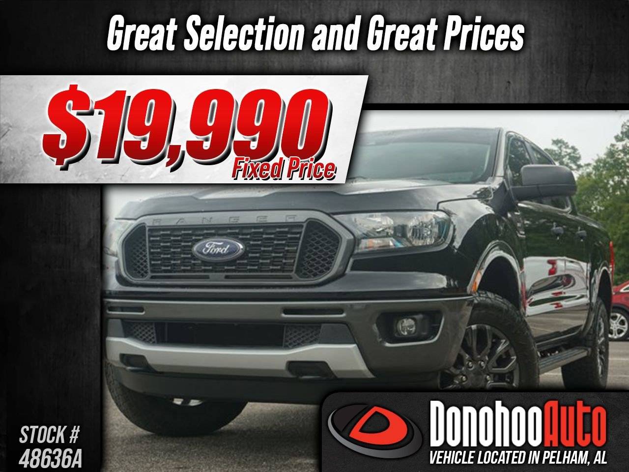 2020 Ford Ranger XLT — Pickup Truck — 92,135 mi — Pelham, AL