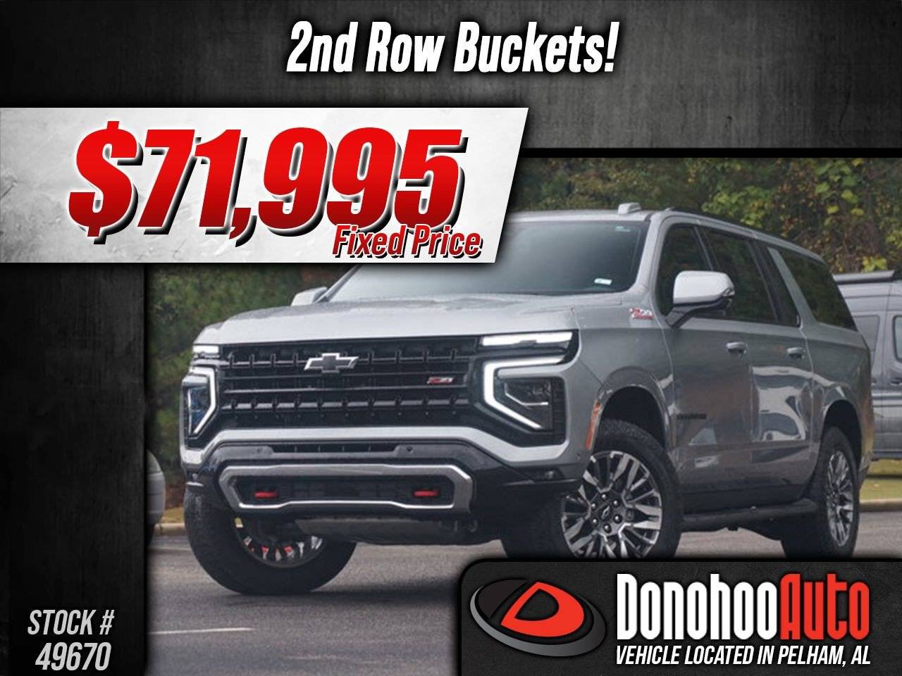 2025 Chevrolet Suburban Z71 — SUV — 6,409 mi — Pelham, AL