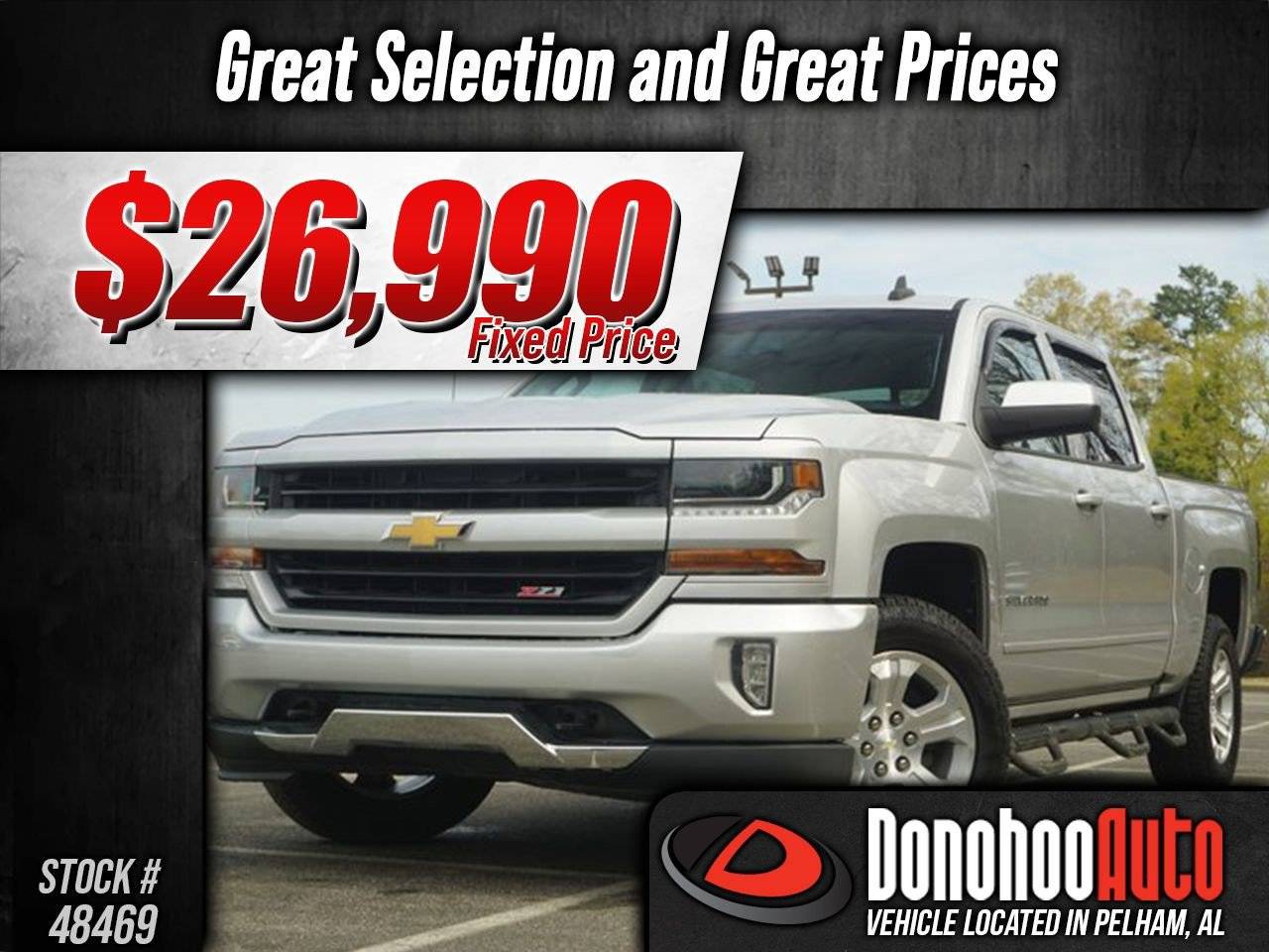 2018 Chevrolet Silverado 1500 LT — Pickup Truck — 82,687 mi — Pelham, AL