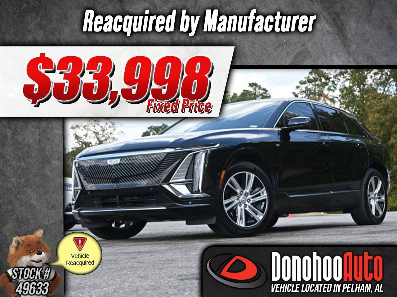 2024 Cadillac LYRIQ Tech — SUV — 10,981 mi — Pelham, AL