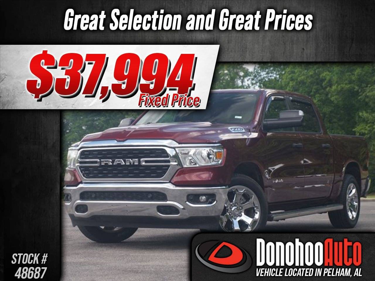 2024 Ram 1500 Big Horn — Pickup Truck — 41,524 mi — Pelham, AL