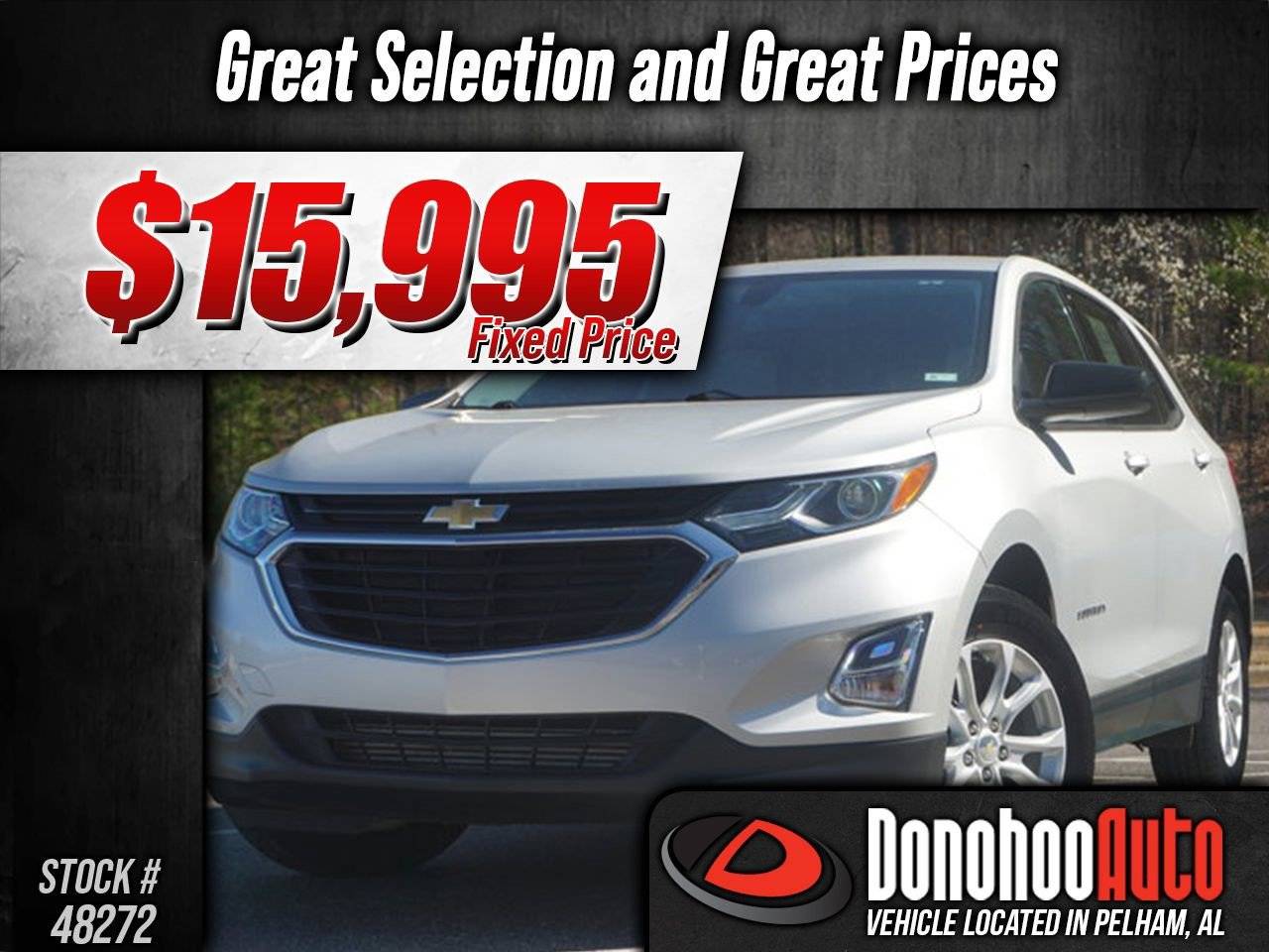 2019 Chevrolet Equinox LS — SUV — 56,955 mi — Pelham, AL