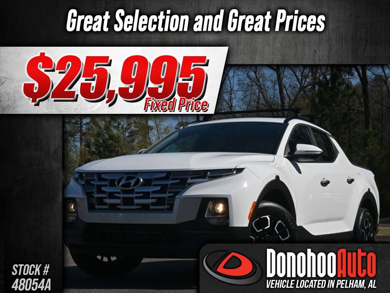 2023 Hyundai Santa Cruz SEL — Pickup Truck — 10,210 mi — Pelham, AL