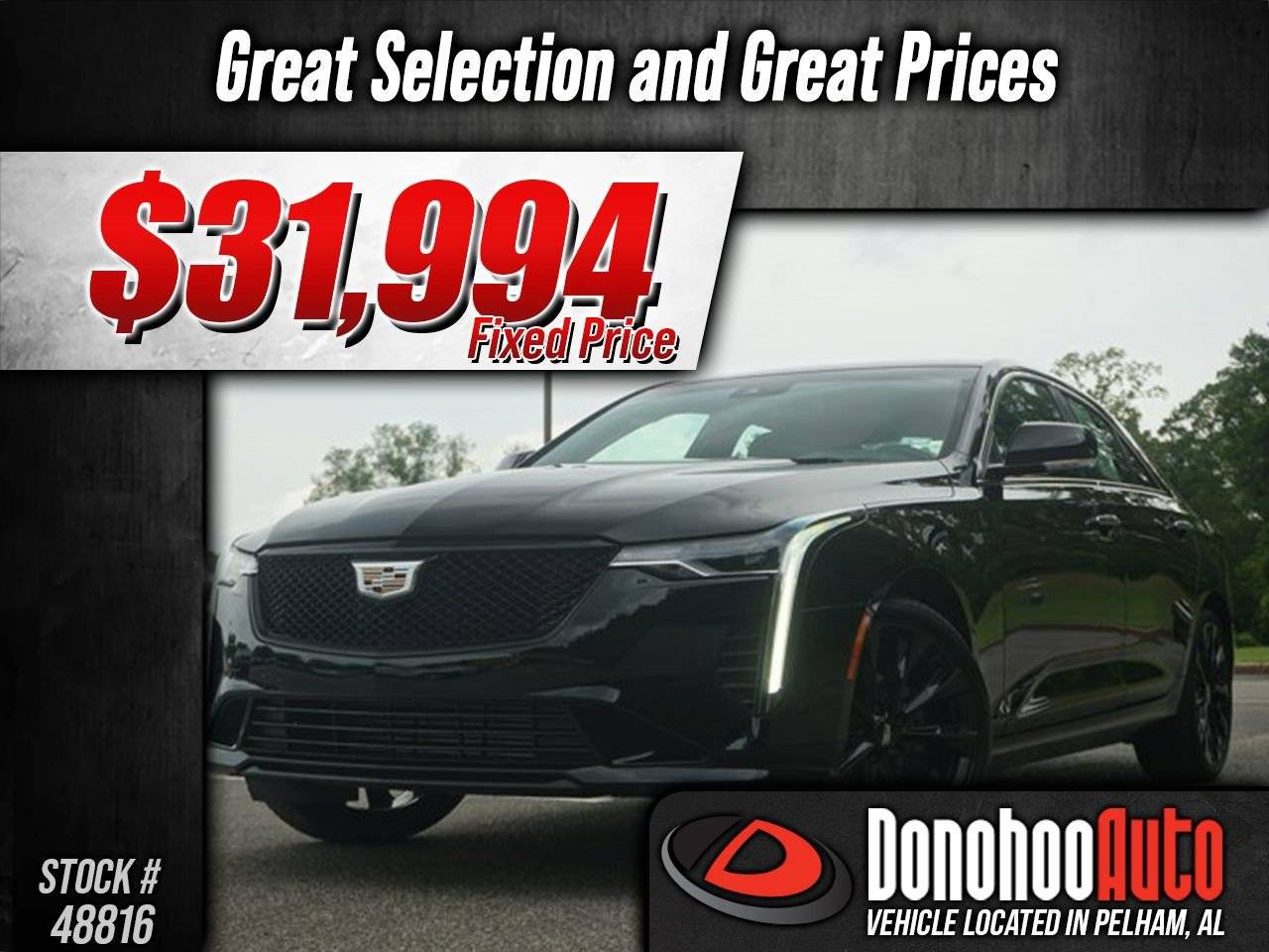2023 Cadillac CT4 Premium Luxury — Sedan — 19,318 mi — Pelham, AL