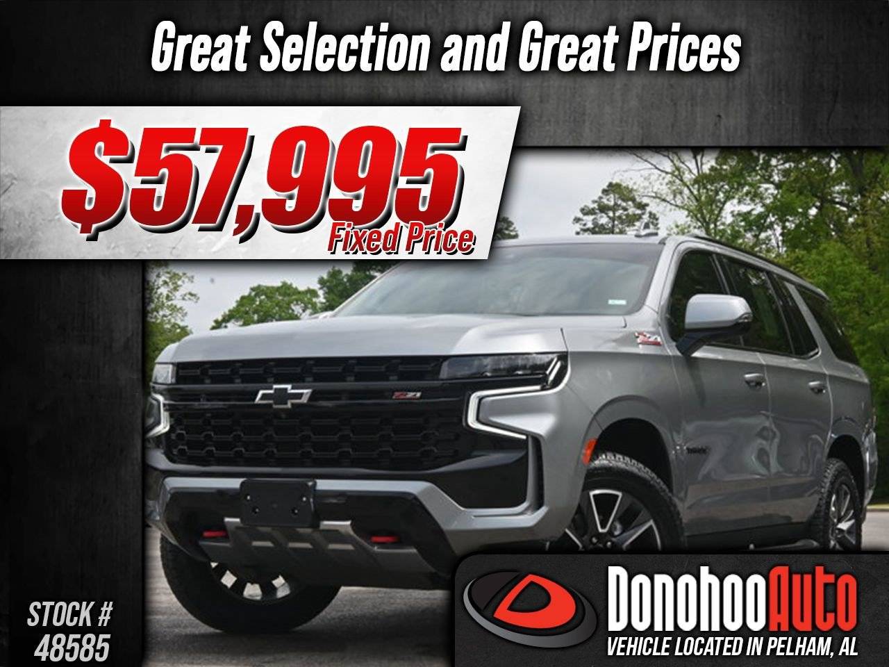 2023 Chevrolet Tahoe Z71 — SUV — 43,951 mi — Pelham, AL