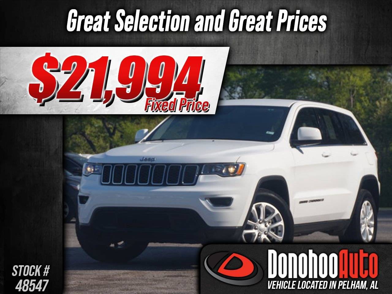 2022 Jeep Grand Cherokee WK Laredo E — SUV — 44,368 mi — Pelham, AL