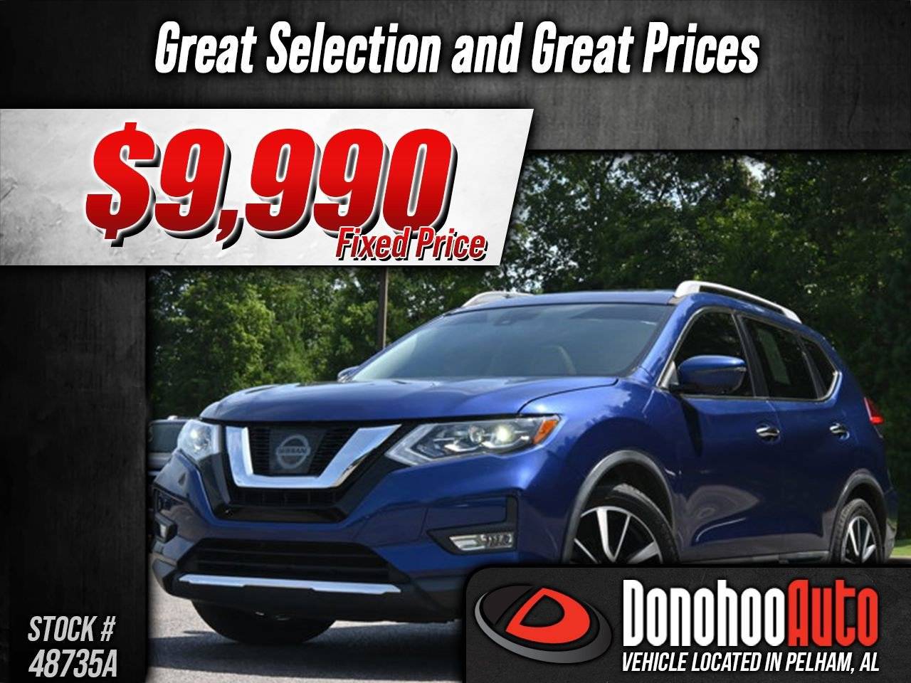 2017 Nissan Rogue SL — SUV — 130,384 mi — Pelham, AL