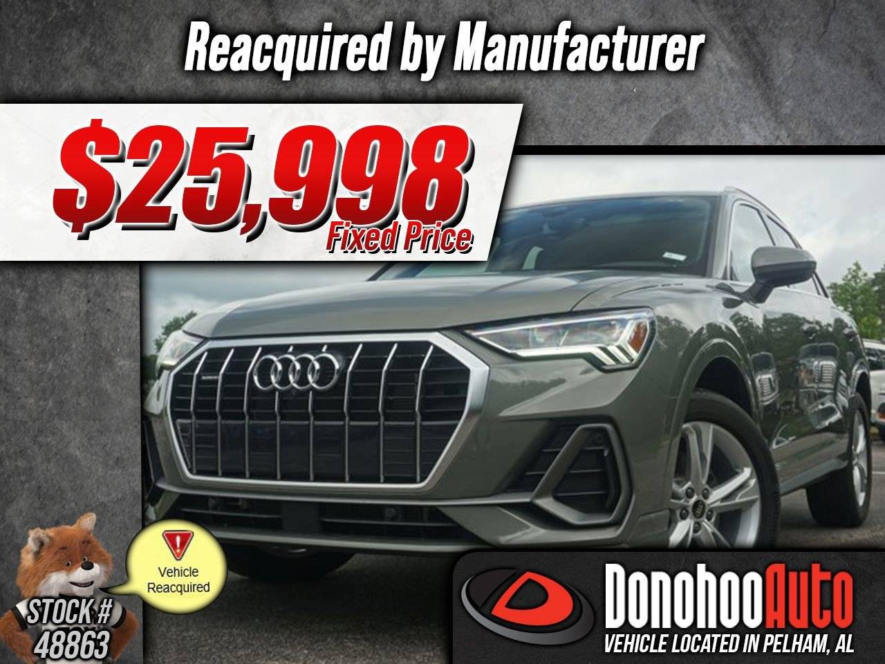 2022 Audi Q3 S line Premium Plus — SUV — 16,846 mi — Pelham, AL
