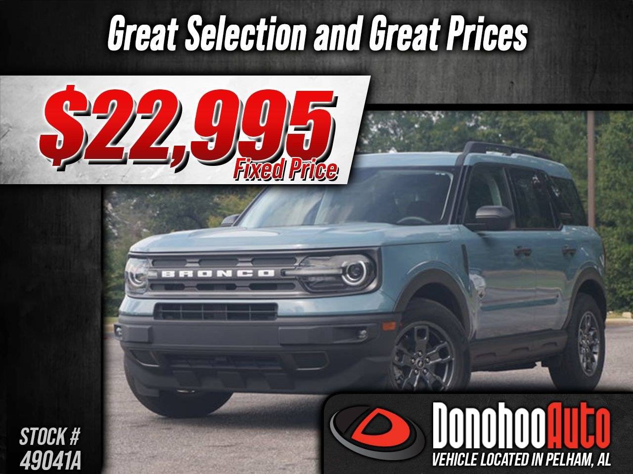 2021 Ford Bronco Sport Big Bend — SUV — 38,197 mi — Pelham, AL