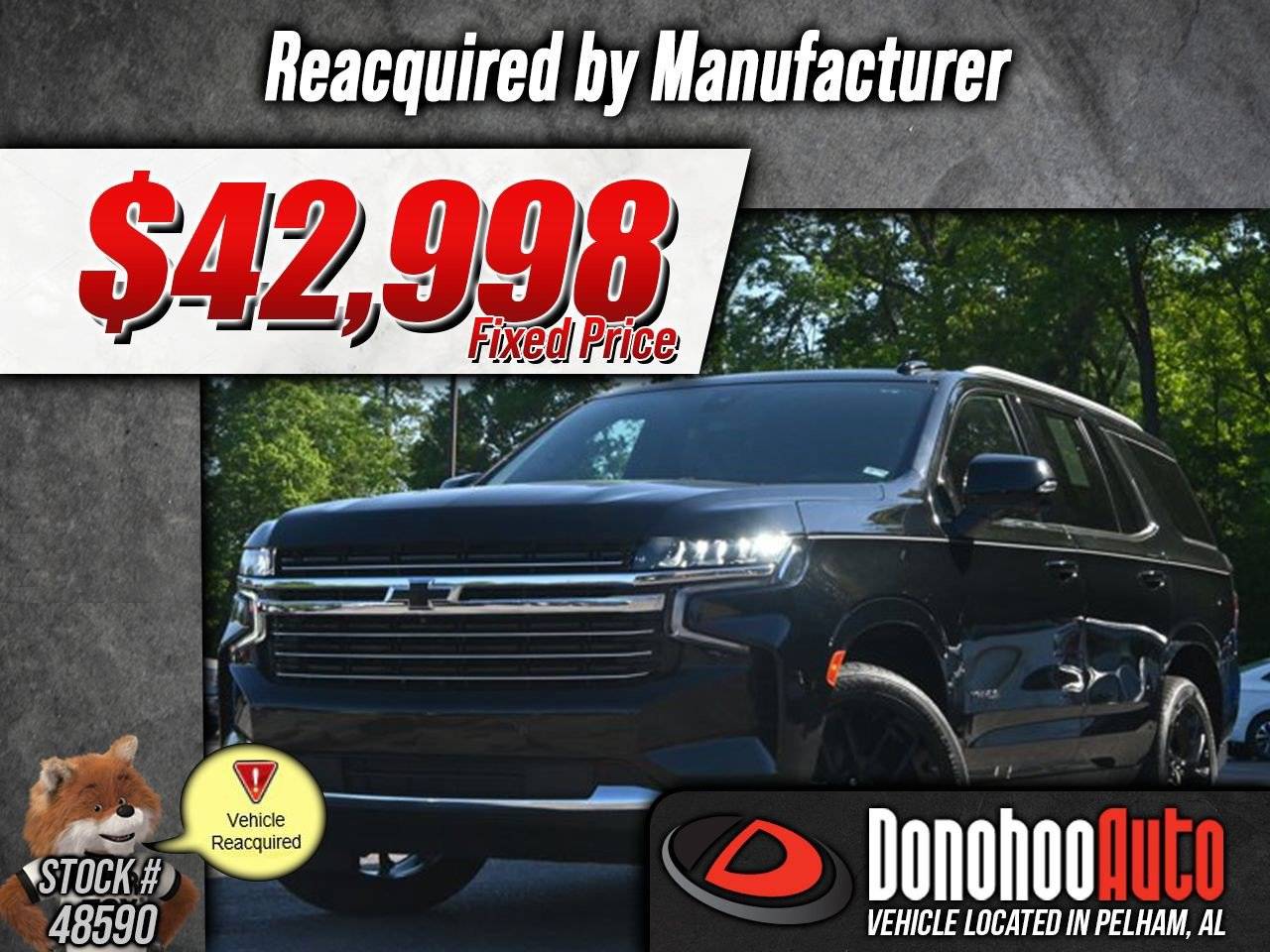 2022 Chevrolet Tahoe LT — SUV — 53,851 mi — Pelham, AL