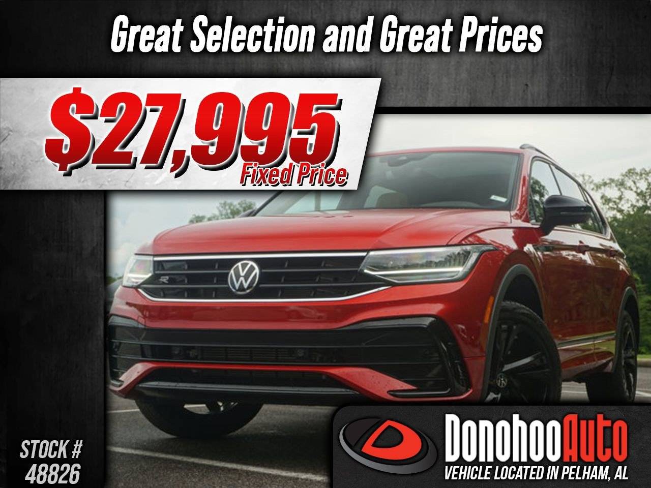 2024 Volkswagen Tiguan SE R-Line Black — SUV — 13,425 mi — Pelham, AL