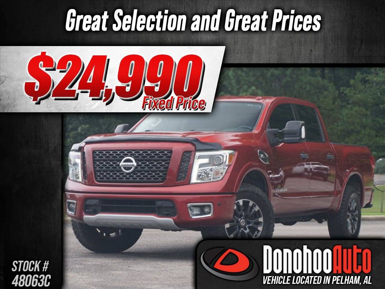 2017 Nissan Titan PRO-4X — Pickup Truck — 84,402 mi — Pelham, AL