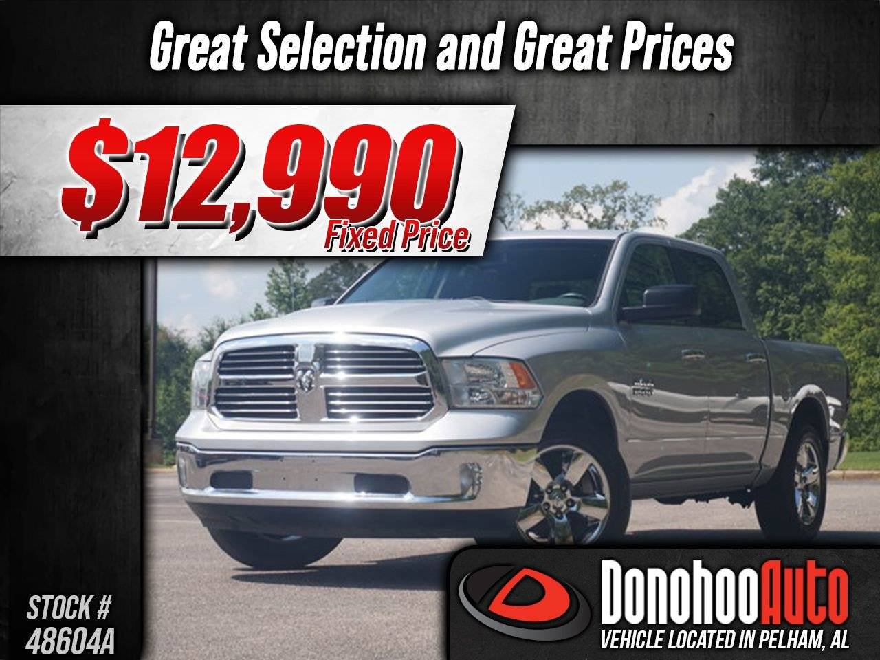 2014 Ram 1500 Big Horn — Pickup Truck — 129,802 mi — Pelham, AL