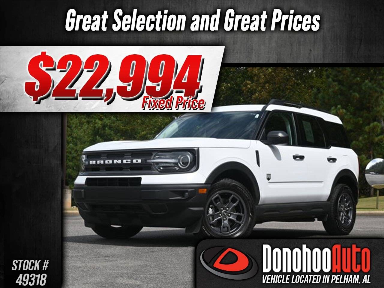 2021 Ford Bronco Sport Big Bend — SUV — 54,248 mi — Pelham, AL