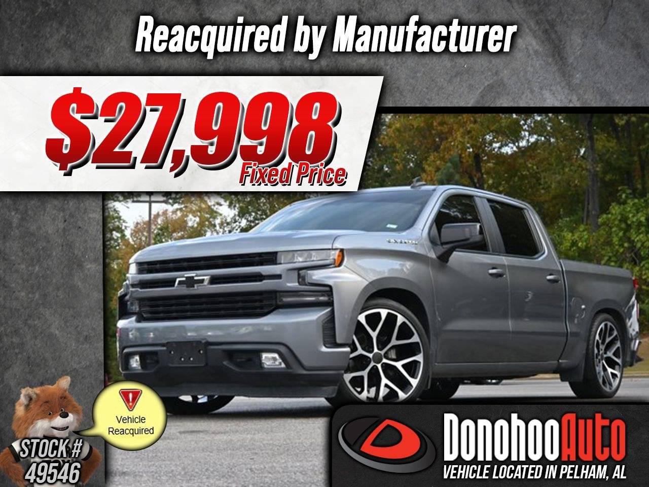 2019 Chevrolet Silverado 1500 RST — Pickup Truck — 70,628 mi — Pelham, AL