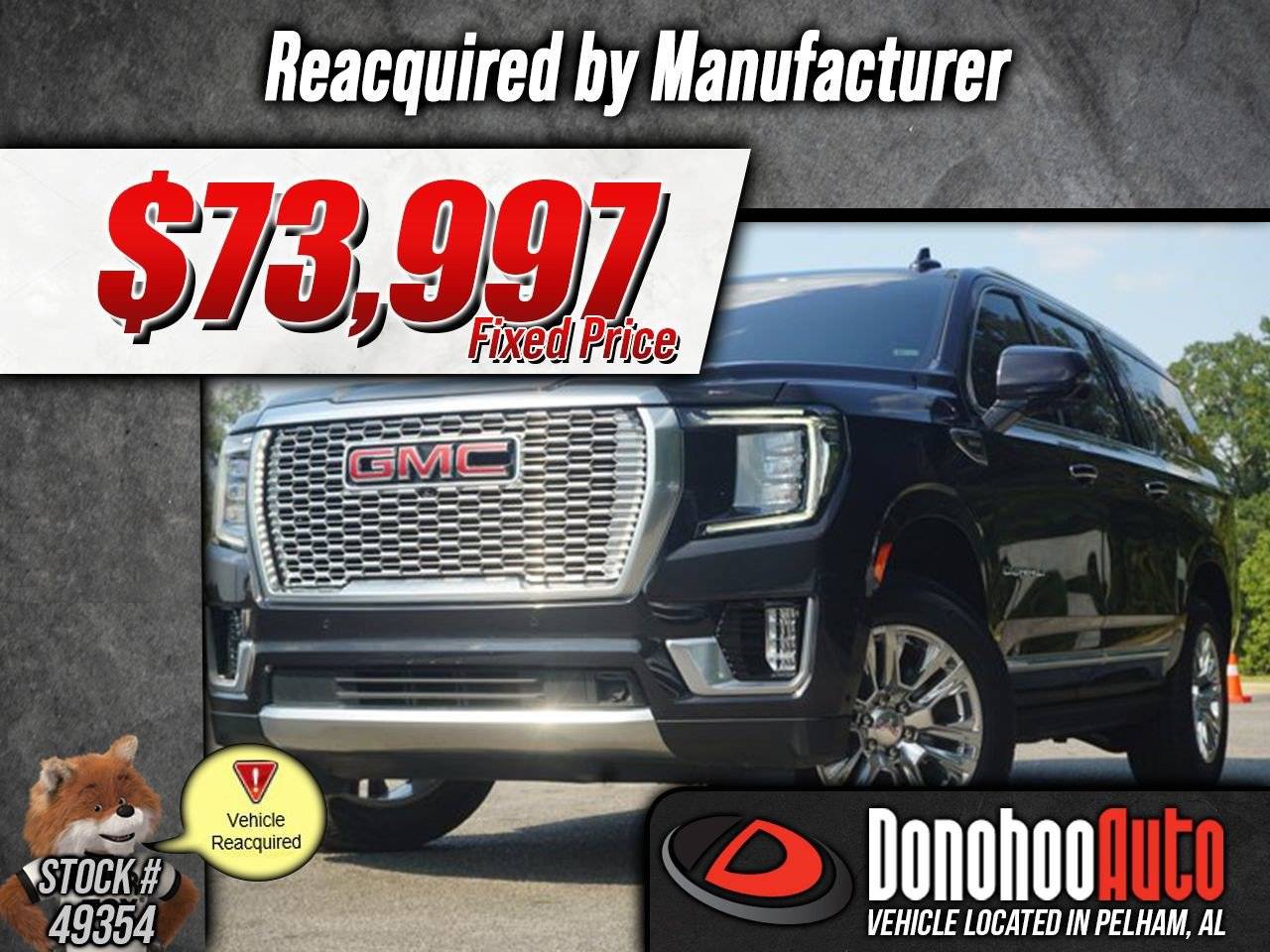 2024 GMC Yukon Denali — SUV — 23,441 mi — Pelham, AL