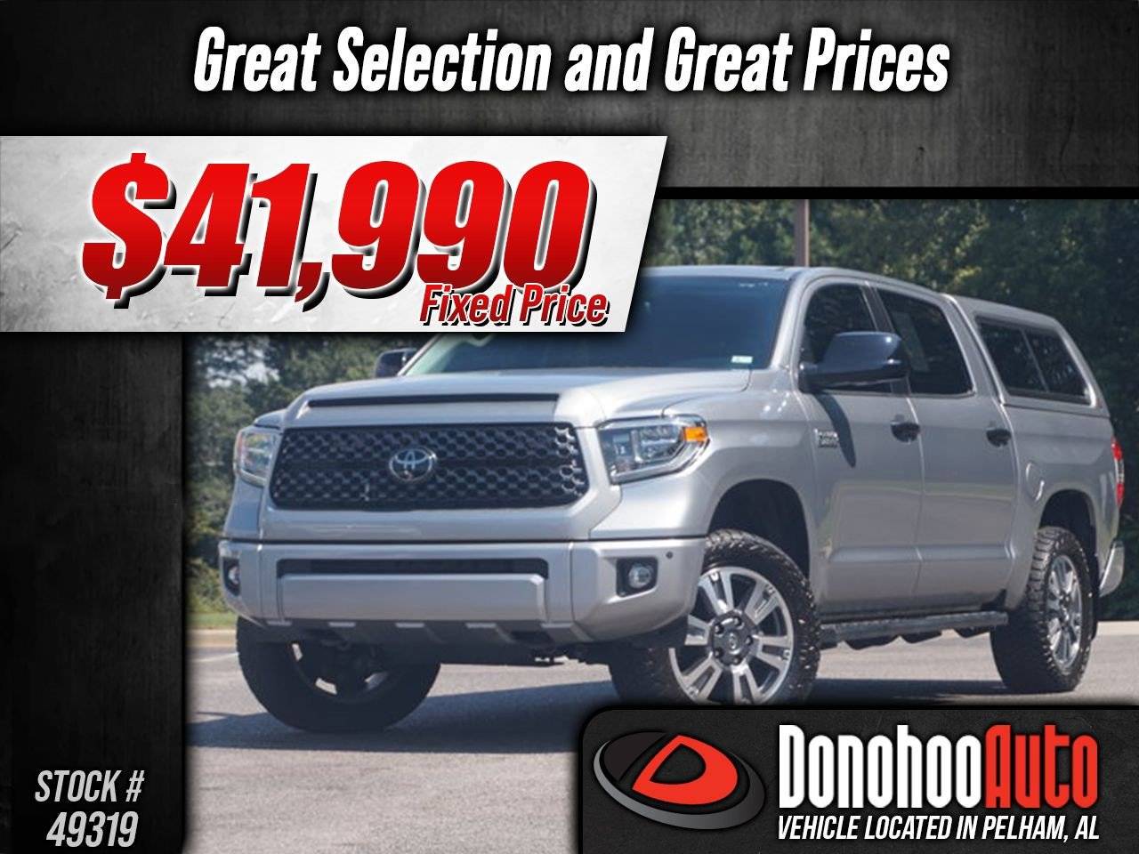 2021 Toyota Tundra Platinum — Pickup Truck — 82,884 mi — Pelham, AL