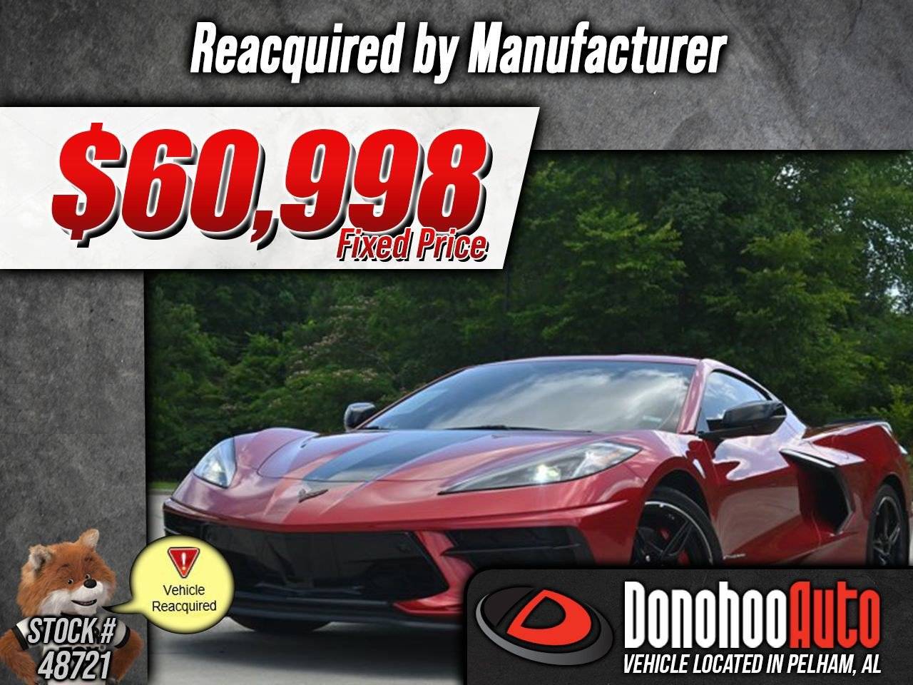 2022 Chevrolet Corvette 2LT — Coupe — 18,336 mi — Pelham, AL