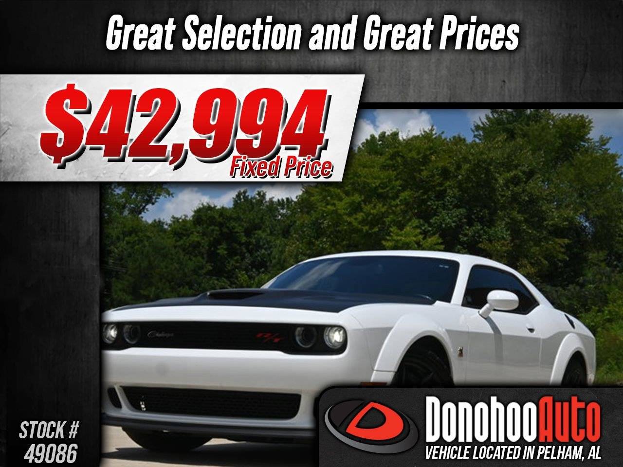 2021 Dodge Challenger R/T Scat Pack Widebody — Coupe — 44,658 mi — Pelham, AL