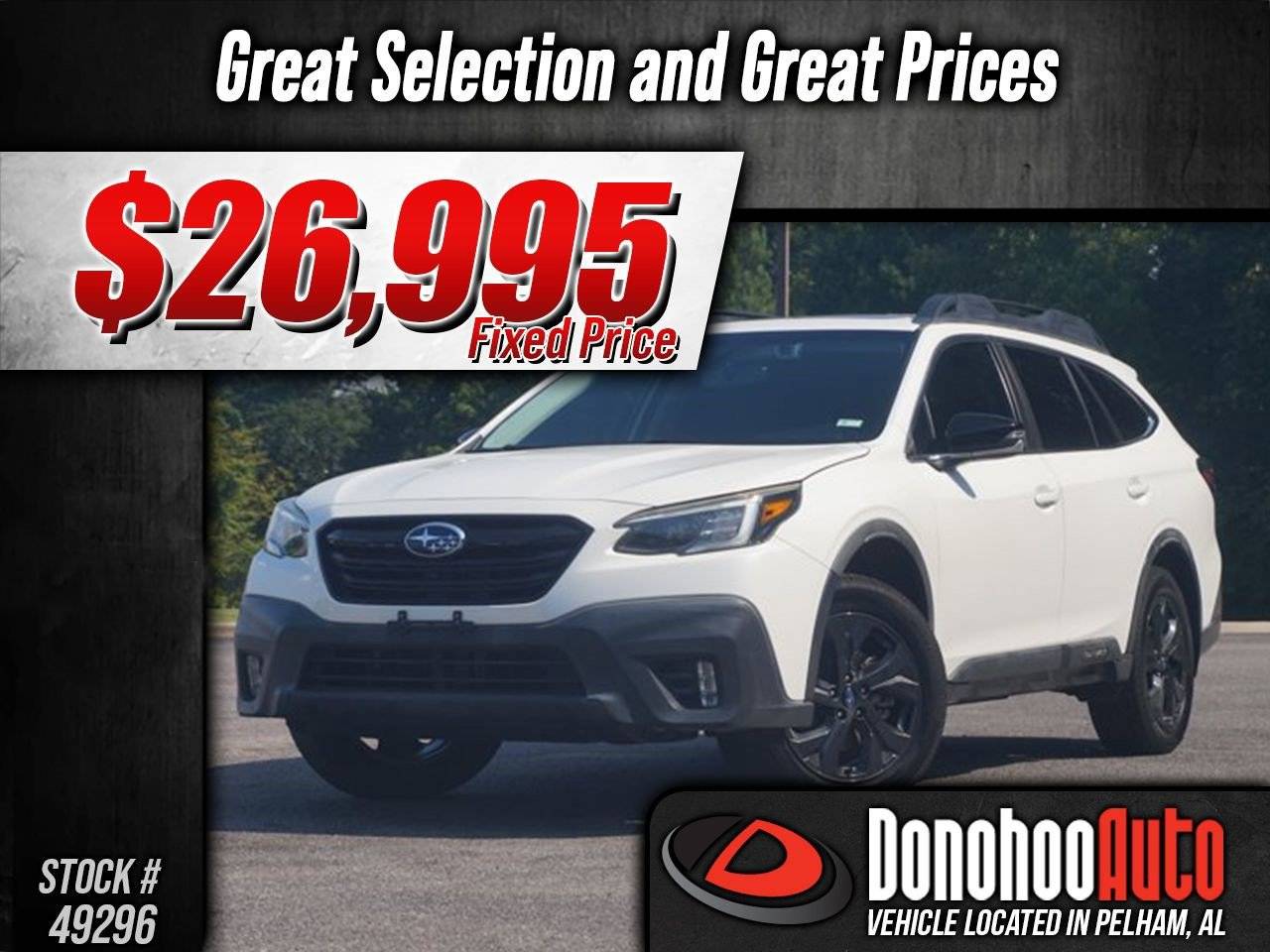 2020 Subaru Outback 2.4T Onyx Edition XT — SUV — 53,935 mi — Pelham, AL