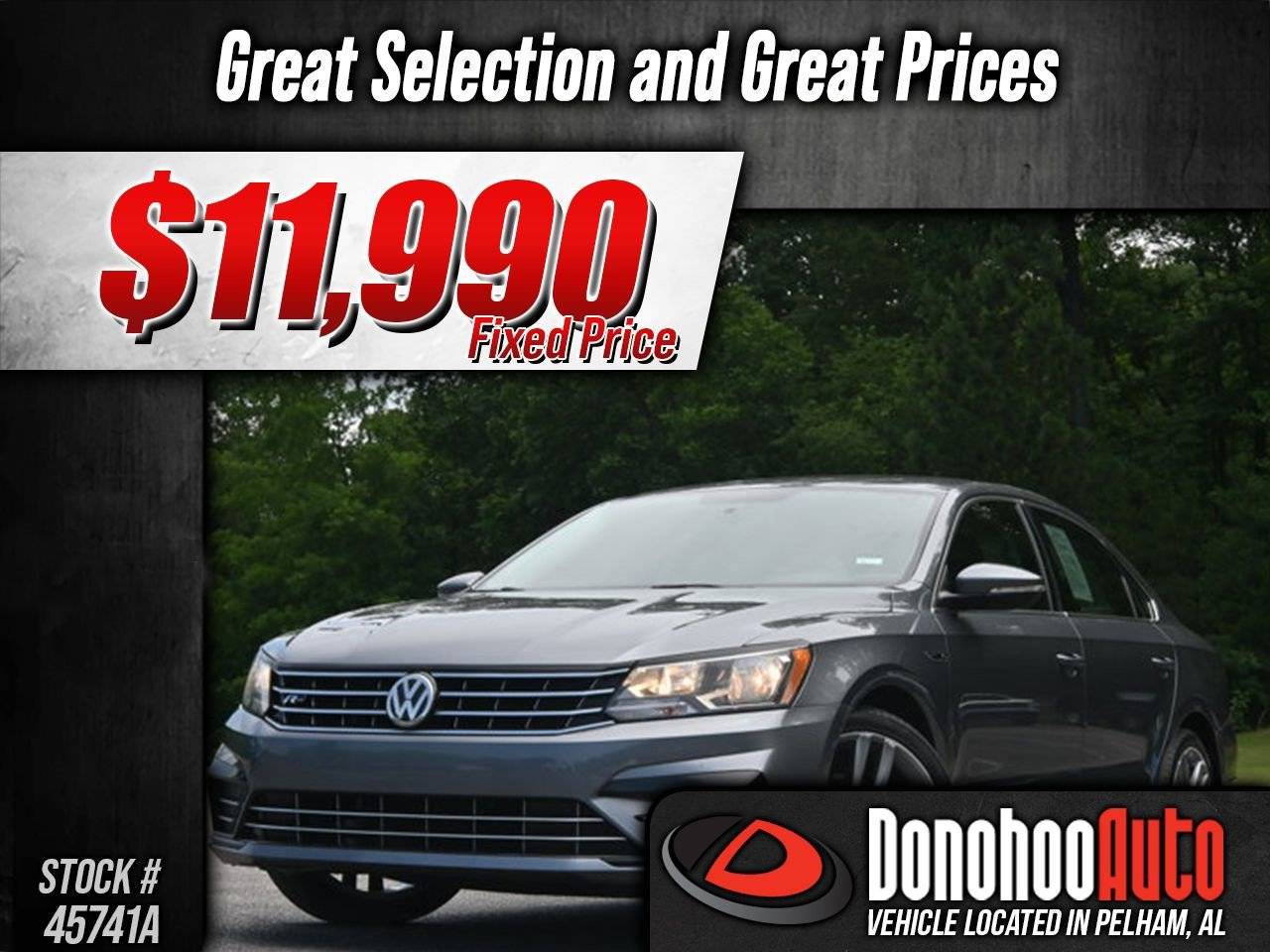 2017 Volkswagen Passat R-Line — Sedan — 92,144 mi — Pelham, AL