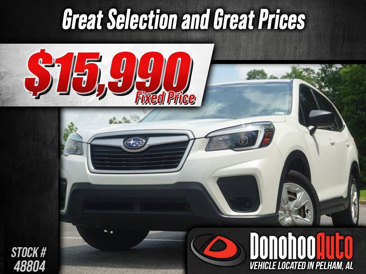 2021 Subaru Forester 2.5i — SUV — 98,717 mi — Pelham, AL