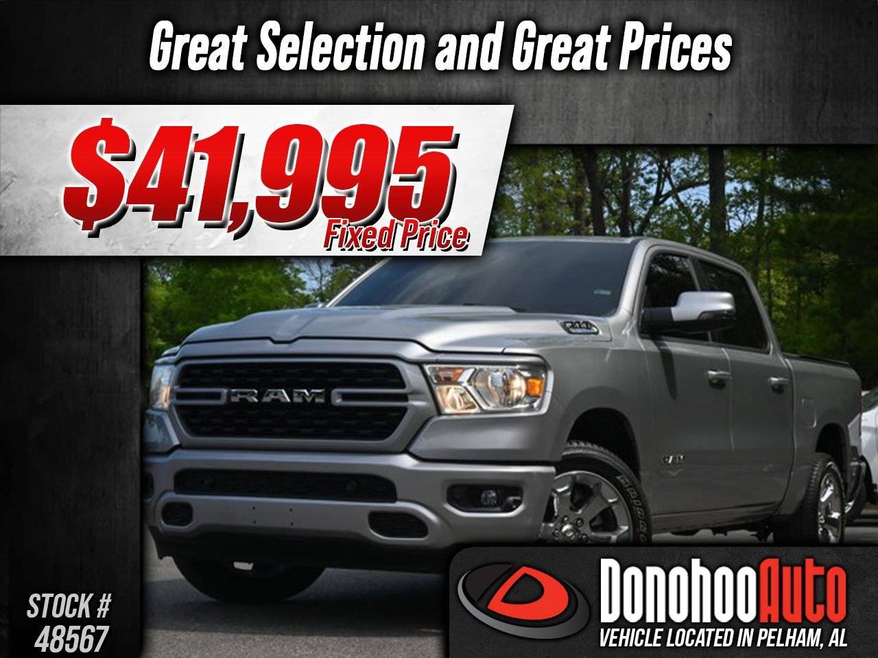2023 Ram 1500 Big Horn — Pickup Truck — 20,397 mi — Pelham, AL