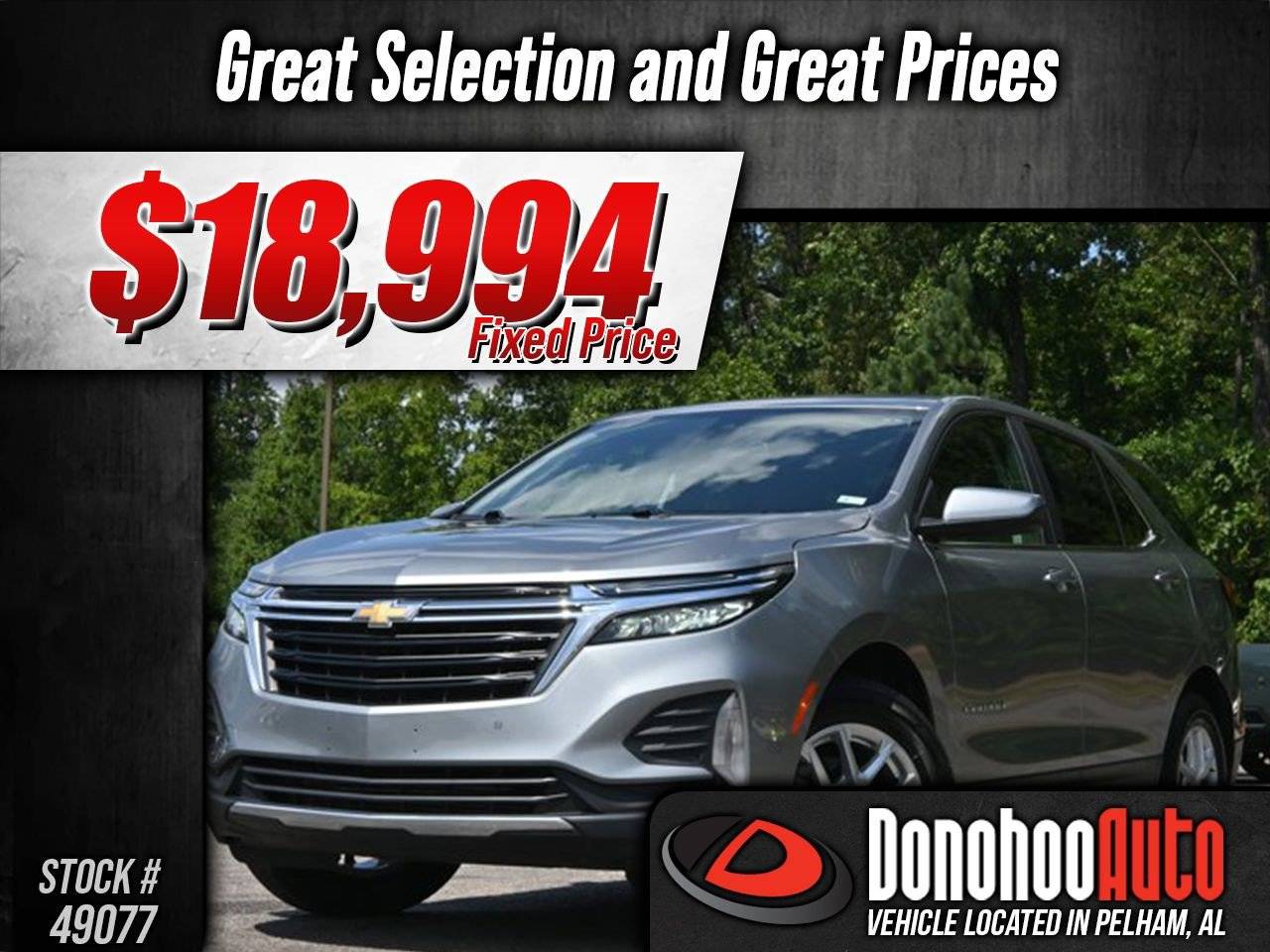 2023 Chevrolet Equinox LT — SUV — 72,008 mi — Pelham, AL