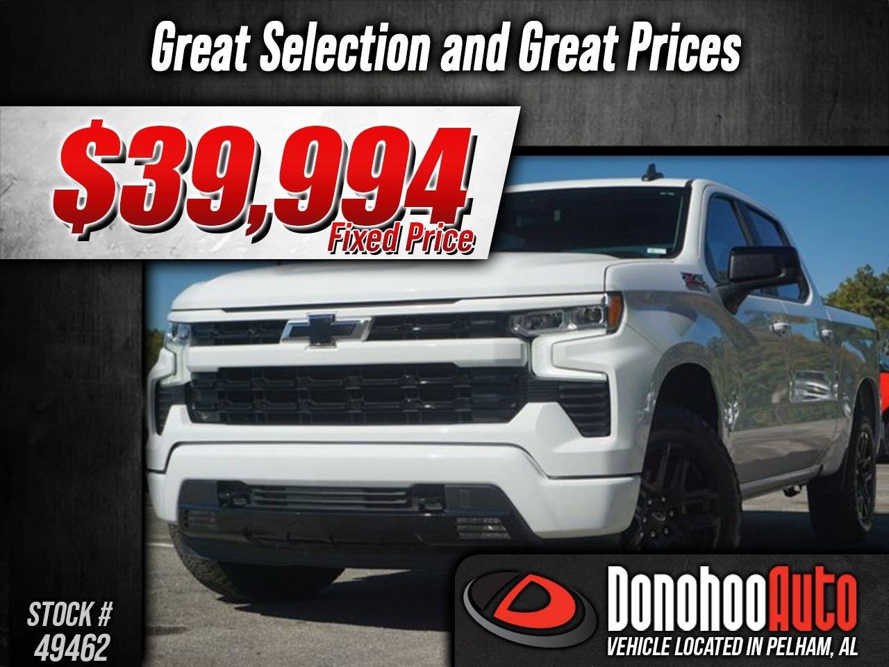 2023 Chevrolet Silverado 1500 RST — Pickup Truck — 50,117 mi — Pelham, AL