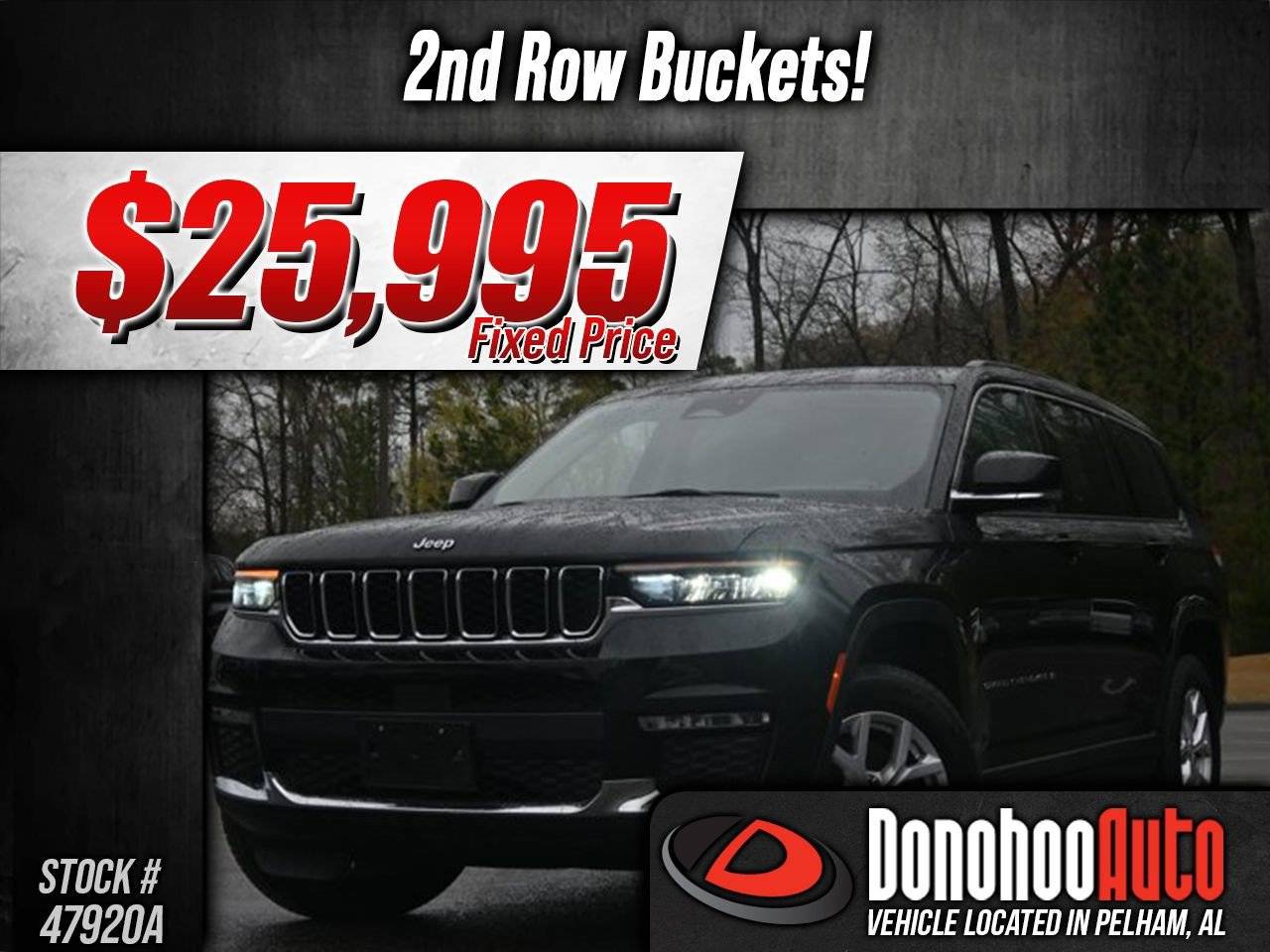 2021 Jeep Grand Cherokee Limited — SUV — 68,191 mi — Pelham, AL