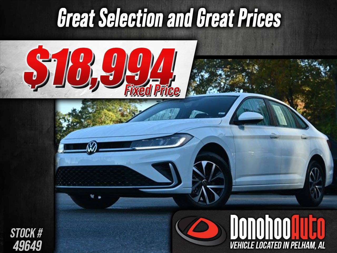 2025 Volkswagen Jetta S — Sedan — 10,010 mi — Pelham, AL