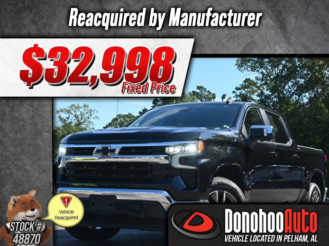 2022 Chevrolet Silverado 1500 LT — Pickup Truck — 43,949 mi — Pelham, AL