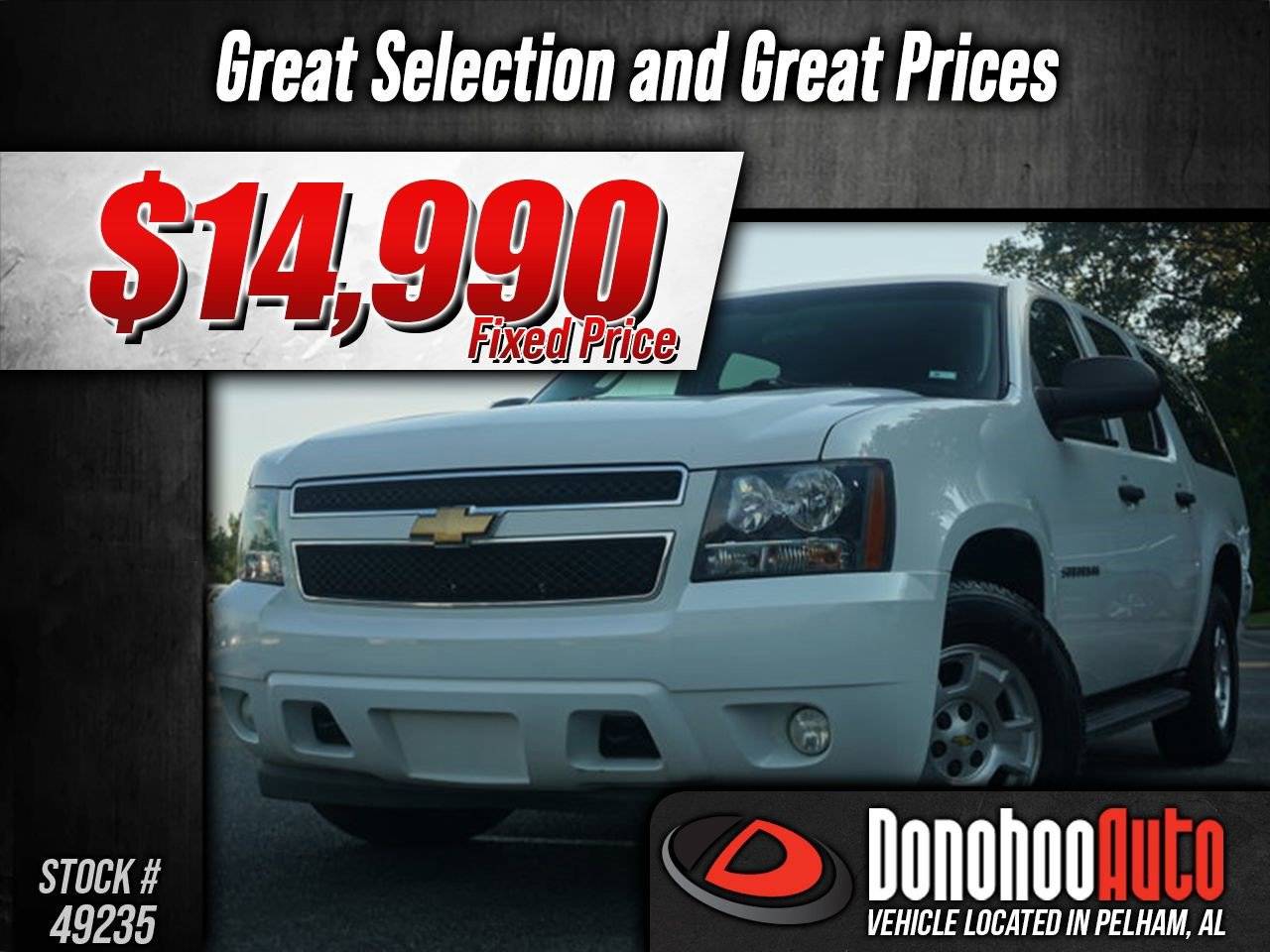 2013 Chevrolet Suburban Commercial — SUV — 83,374 mi — Pelham, AL
