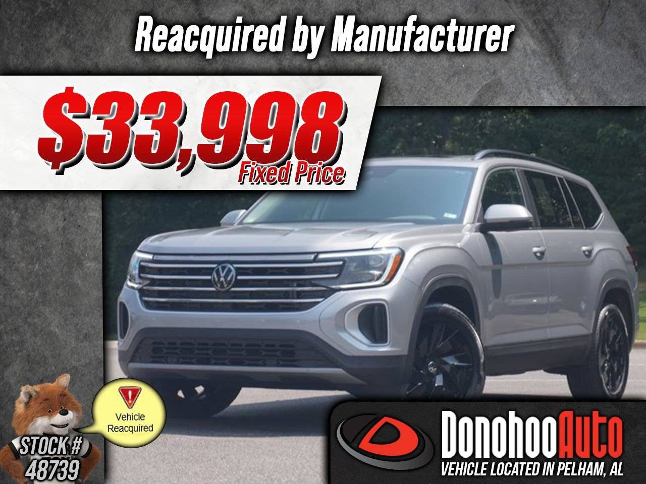 2024 Volkswagen Atlas SE with Technology — SUV — 5,732 mi — Pelham, AL