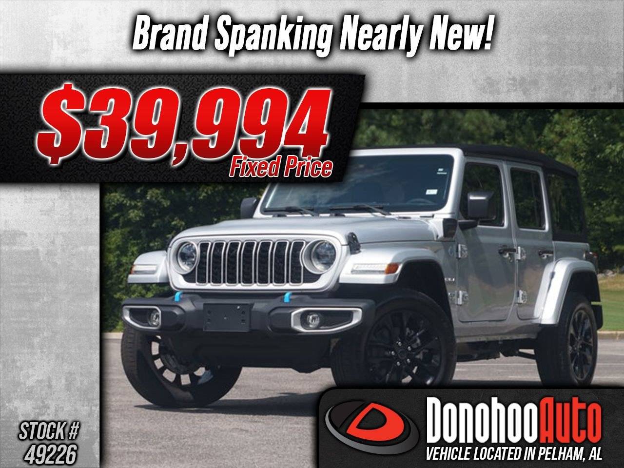 2024 Jeep Wrangler Sahara — SUV — 70 mi — Pelham, AL
