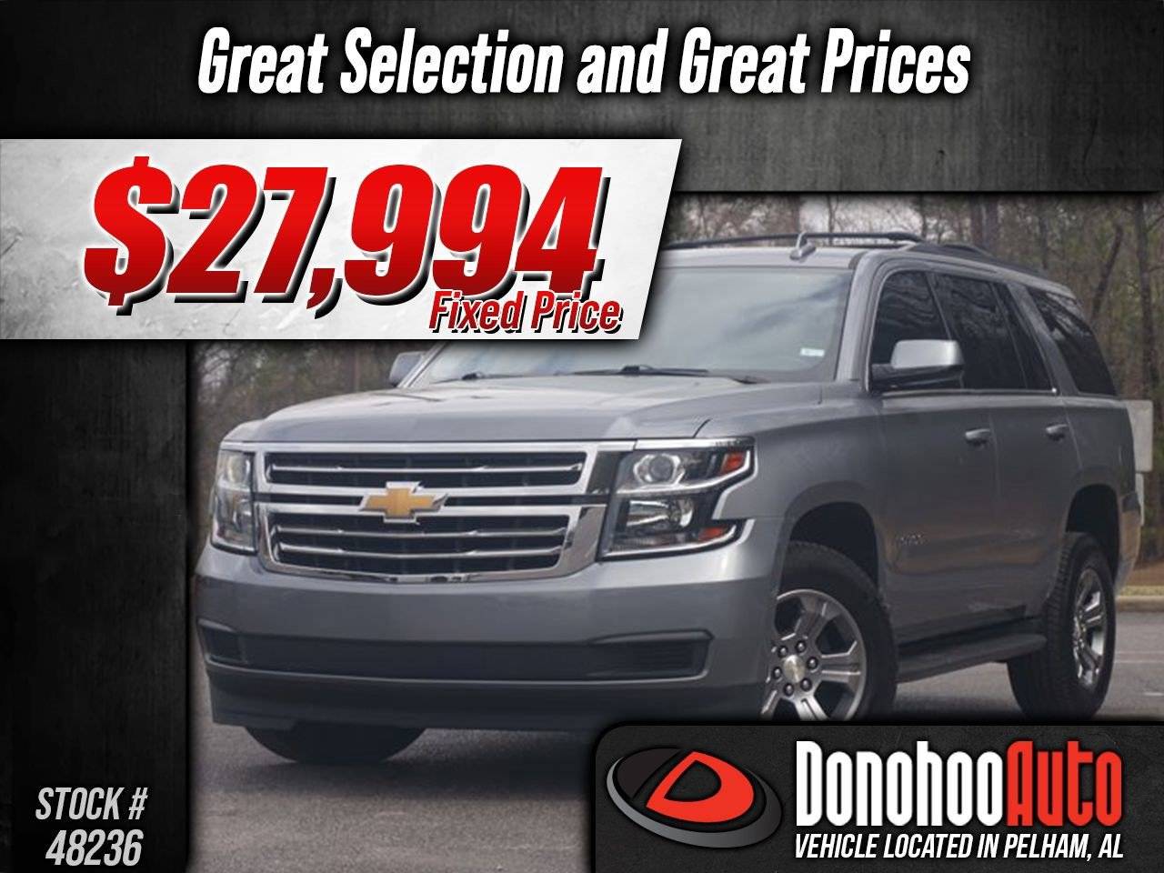 2020 Chevrolet Tahoe LS — SUV — 75,817 mi — Pelham, AL