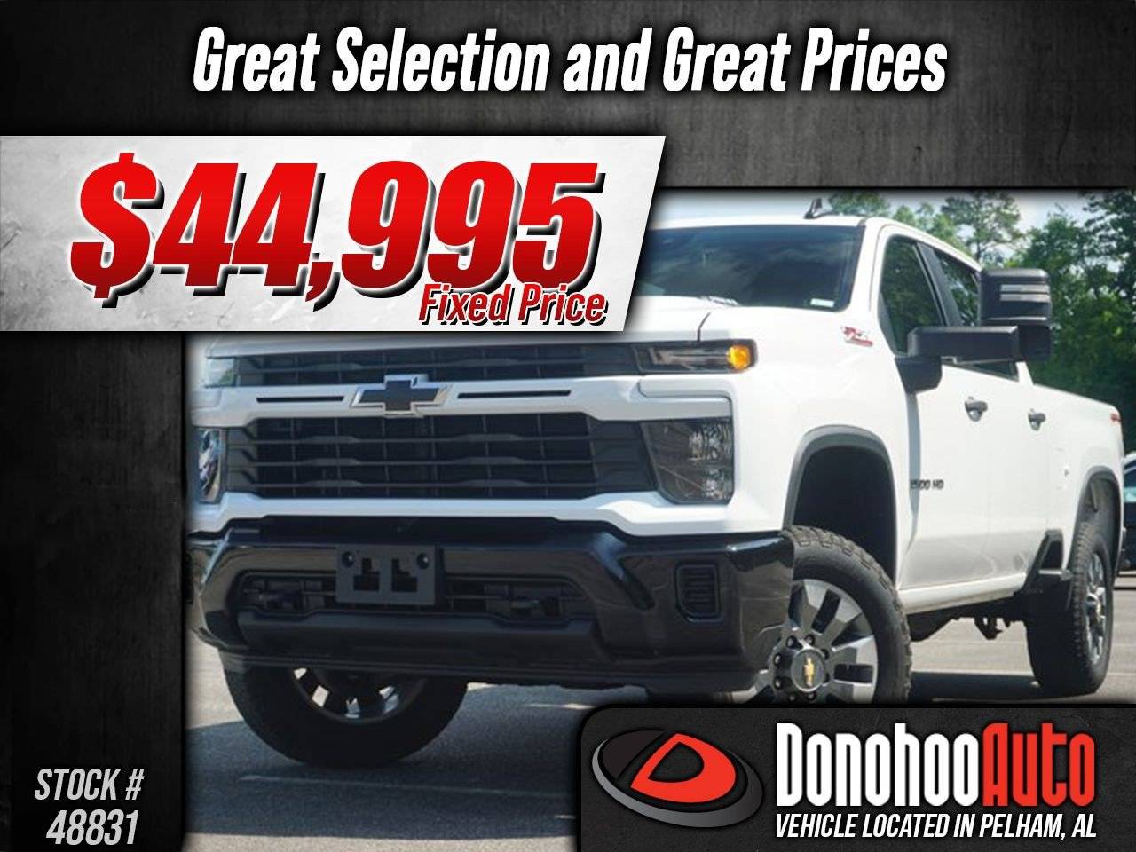 2024 Chevrolet Silverado 2500HD Custom — Pickup Truck — 34,064 mi — Pelham, AL