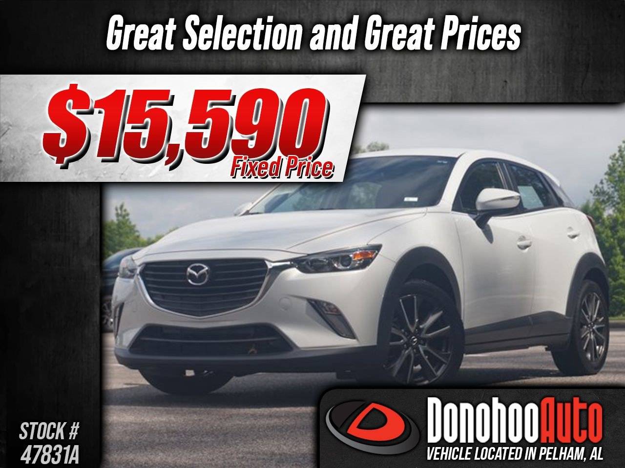 2017 Mazda CX-3 Touring — SUV — 69,631 mi — Pelham, AL