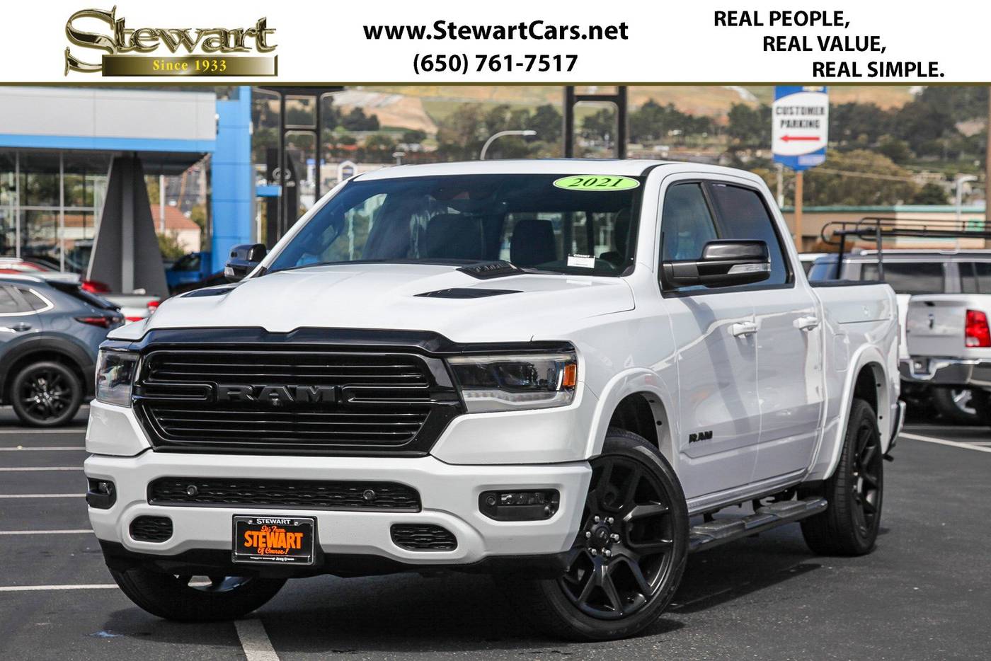2021 Ram 1500 Laramie — Pickup Truck — 121,419 mi — Colma, CA