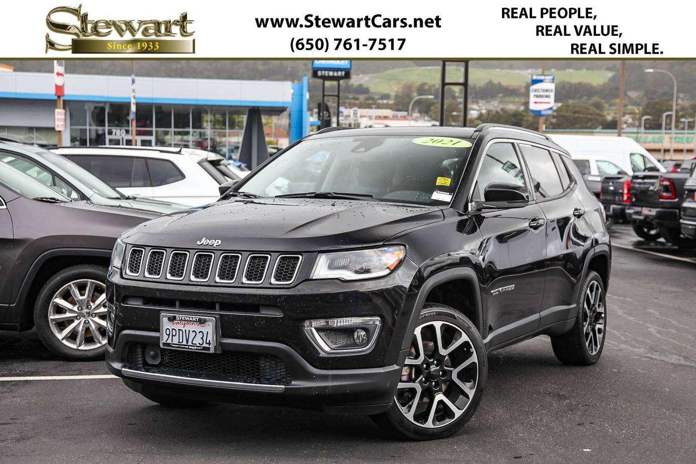 2021 Jeep Compass Limited — SUV — 72,995 mi — Colma, CA