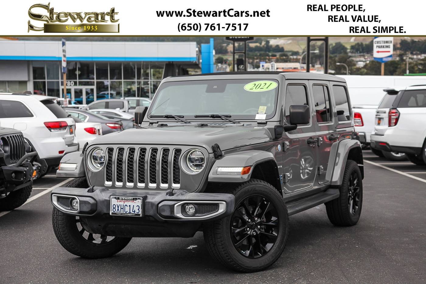 2021 Jeep Wrangler Sahara 4xe — SUV — 32,838 mi — Colma, CA