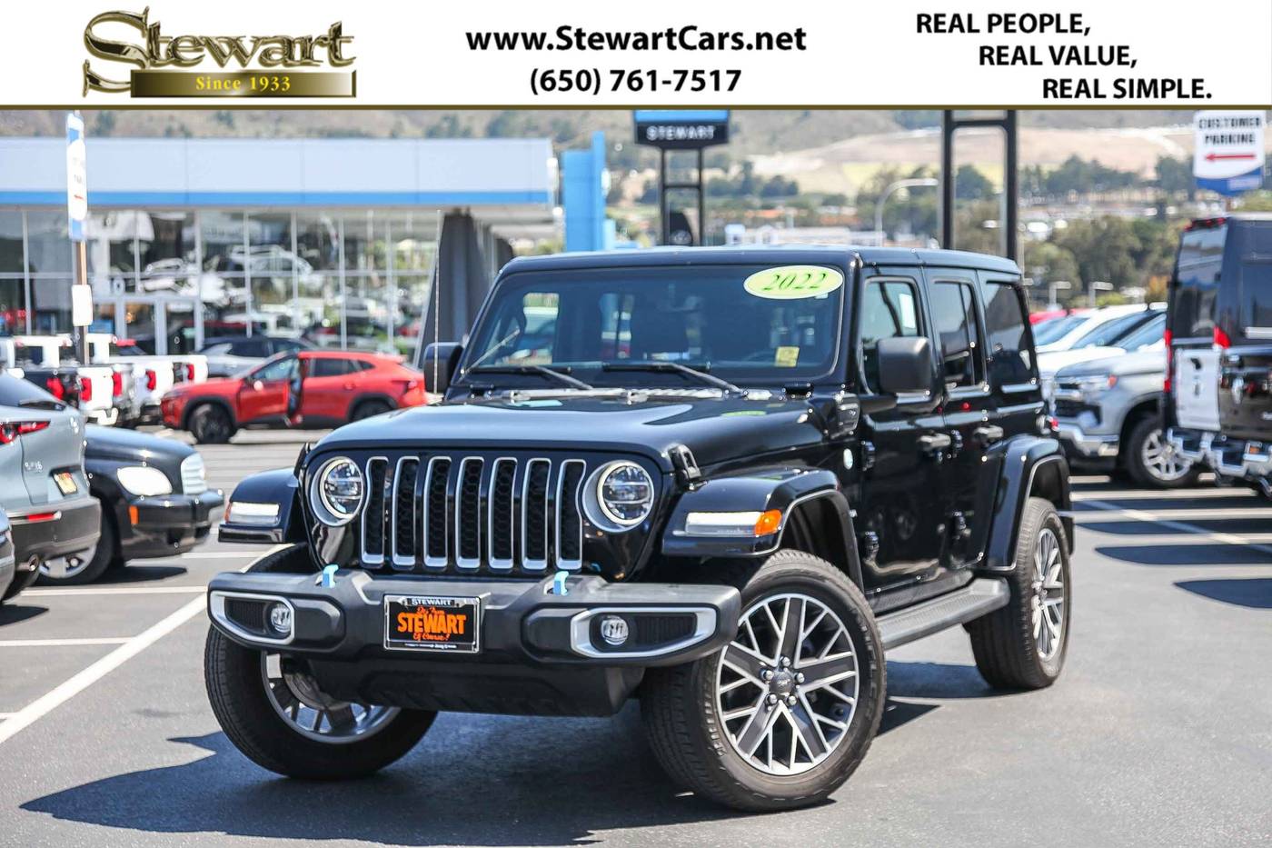 2022 Jeep Wrangler Sahara 4xe — SUV — 17,334 mi — Colma, CA