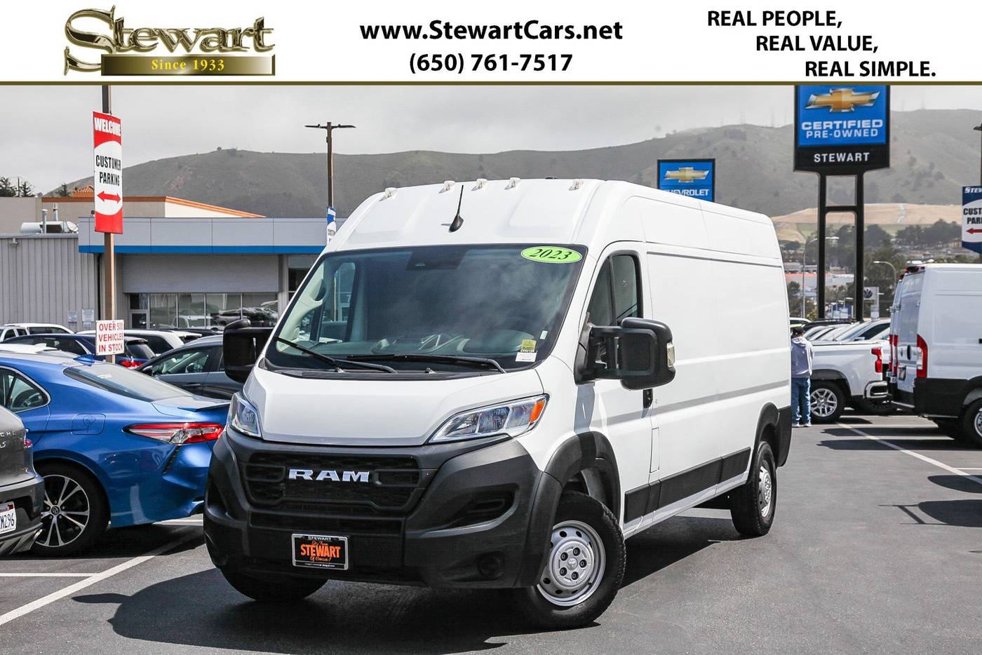 2023 Ram ProMaster Cargo Van 2500 — Cargo Van — 33,090 mi — Colma, CA