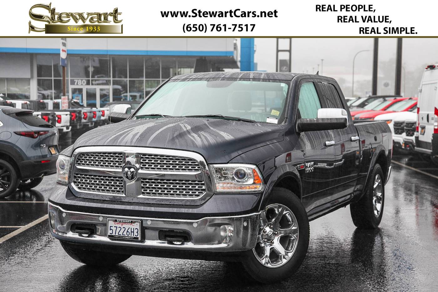 2017 Ram 1500 Laramie — Pickup Truck — 144,903 mi — Colma, CA