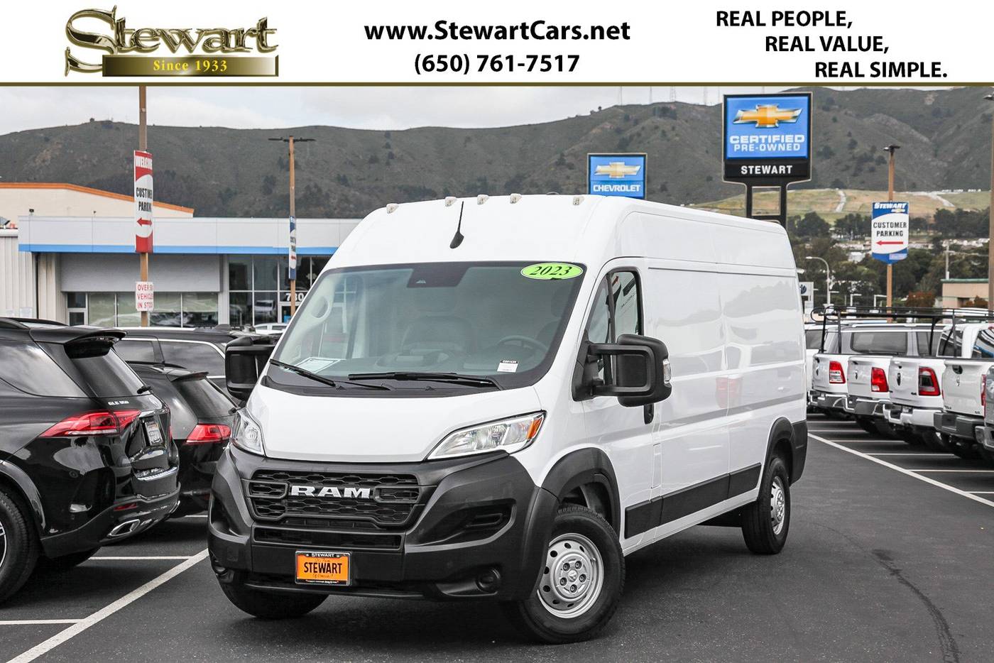 2023 Ram ProMaster Cargo Van 2500 — Cargo Van — 34,243 mi — Colma, CA