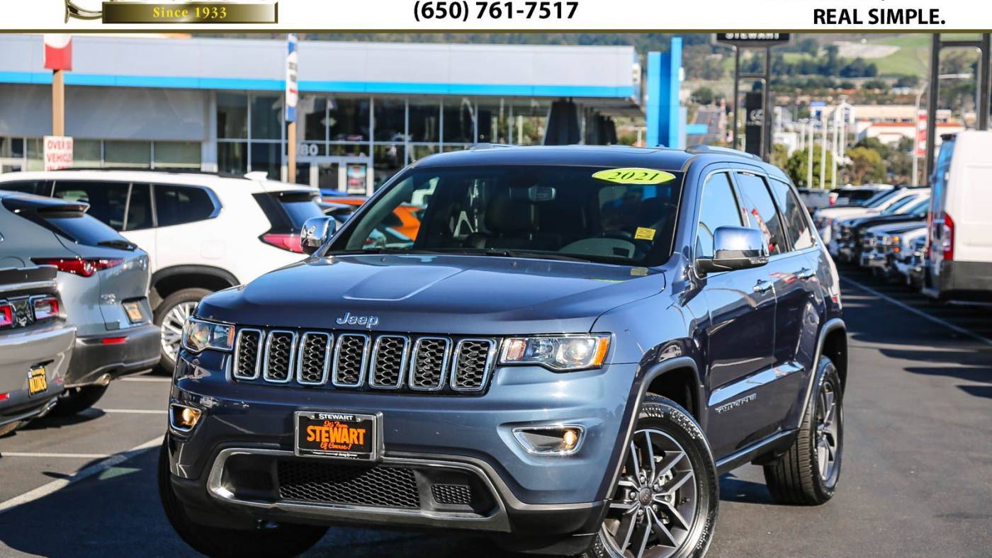 2021 Jeep Grand Cherokee WK Limited — SUV — 64,552 mi — Colma, CA