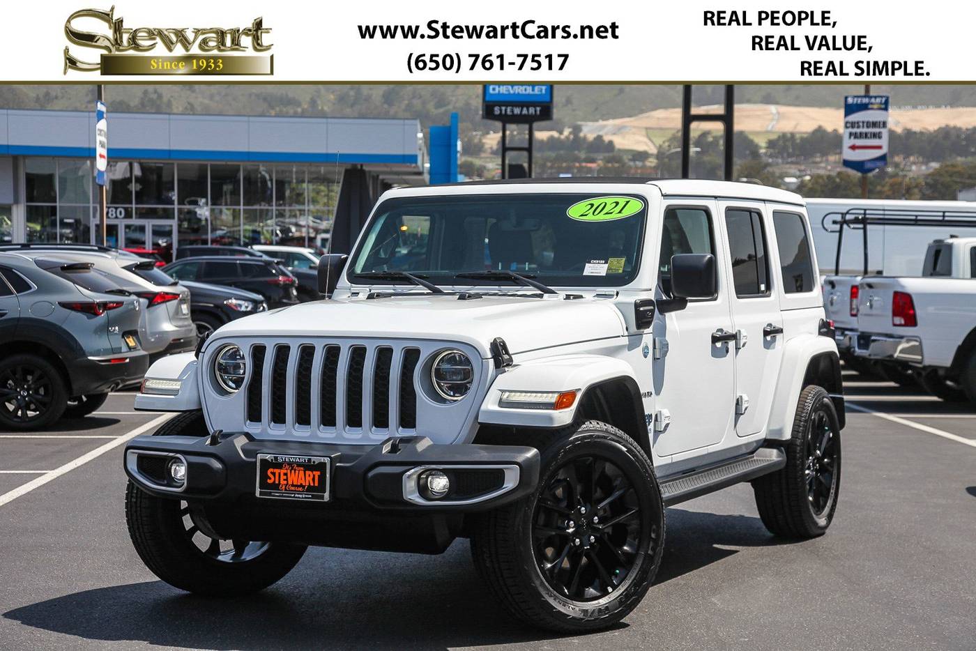 2021 Jeep Wrangler Sahara 4xe — SUV — 36,678 mi — Colma, CA