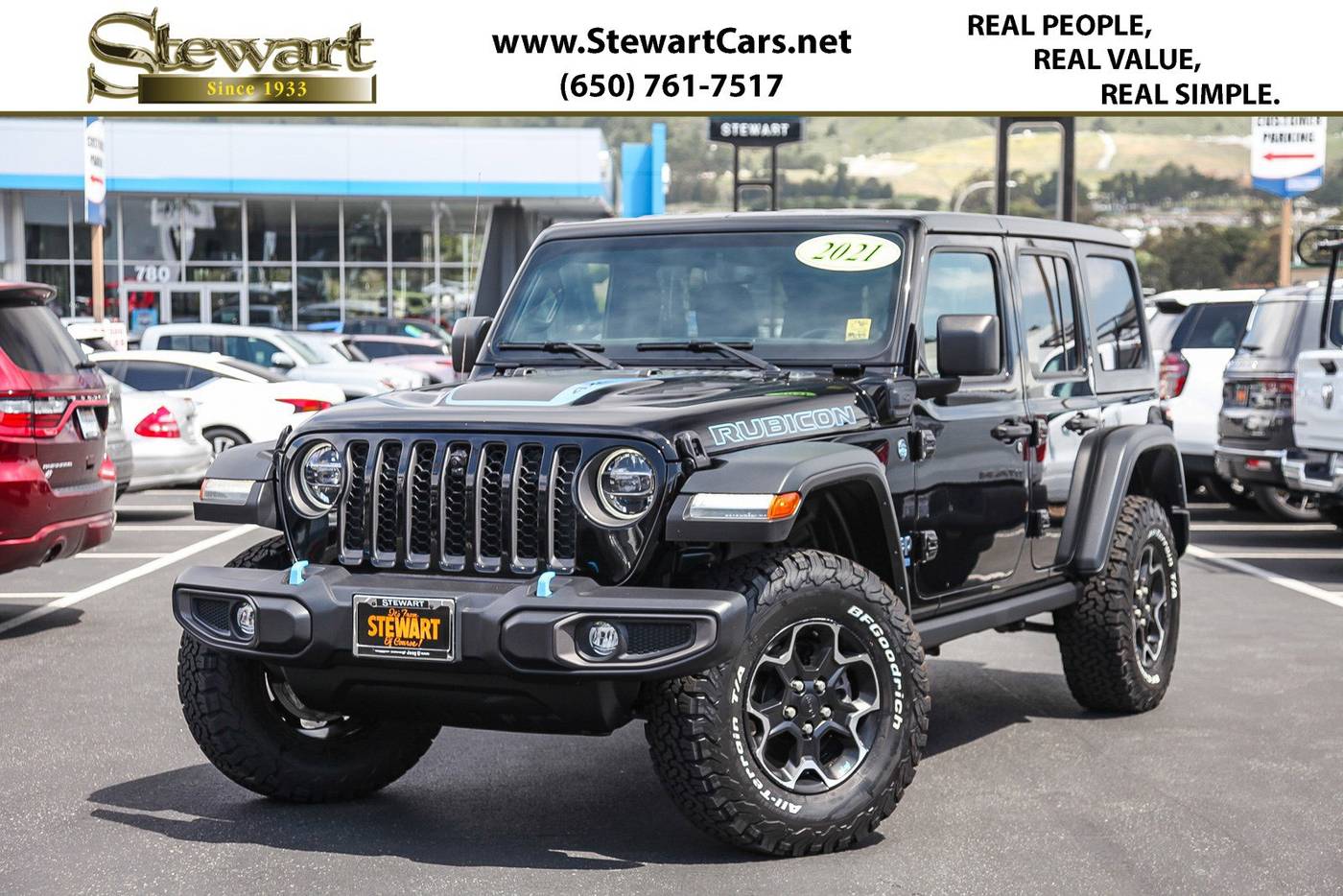 2021 Jeep Wrangler Rubicon 4xe — SUV — 36,377 mi — Colma, CA